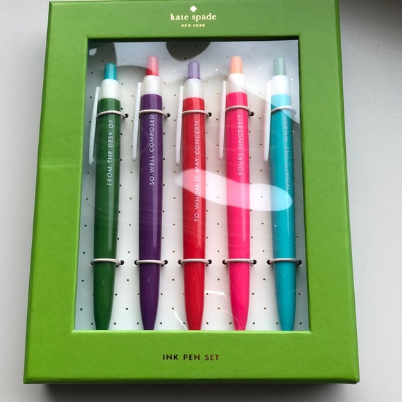kate spade Accessories - Kate Spade Pen Set